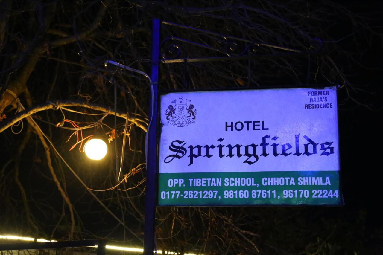 Springfields - A Heritage Palace Since 1902 Shimla Bagian luar foto